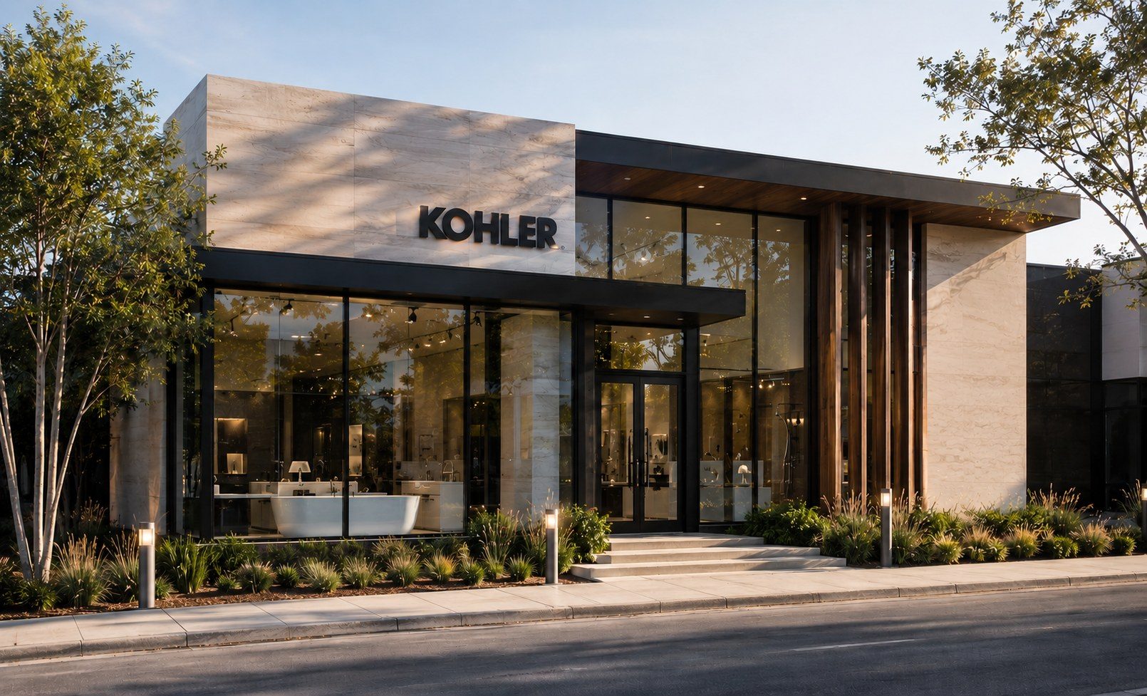 Kohler · SFO — showroom y exhibición diseñados por Stelium Koncept