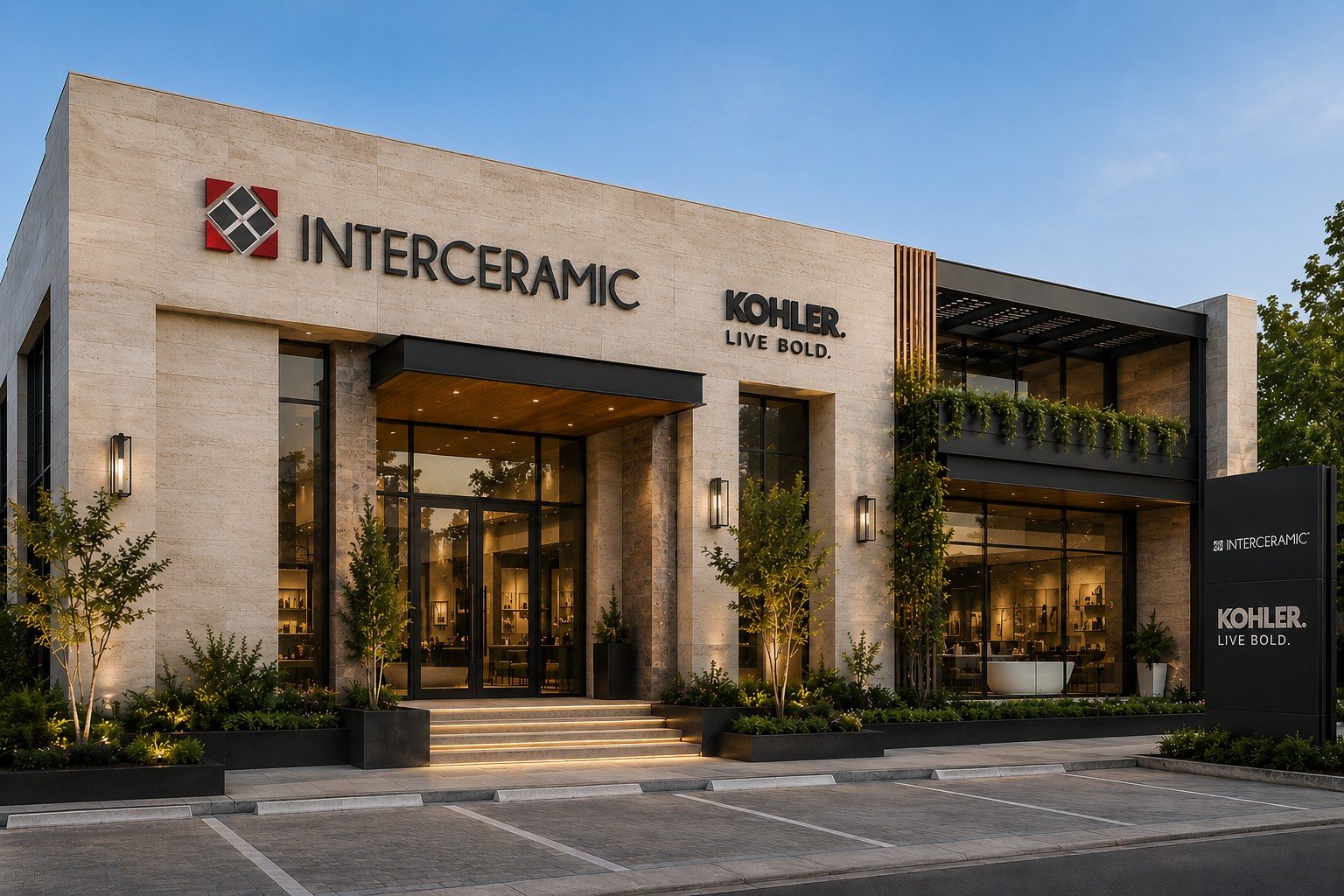 Kohler · Interceramic — showroom y exhibición diseñados por Stelium Koncept