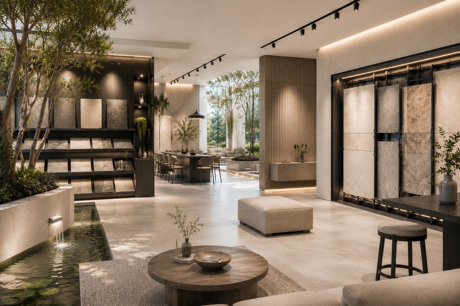 Sala de exhibición diseñada por Stelium Koncept — proyecto 3