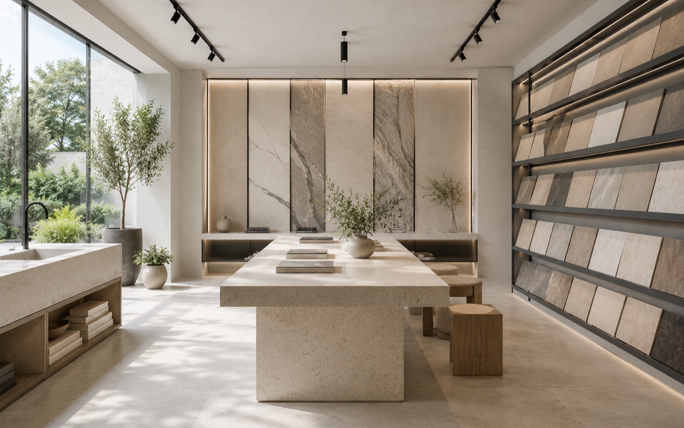 Commercial showroom built by Stelium Koncept — project 4